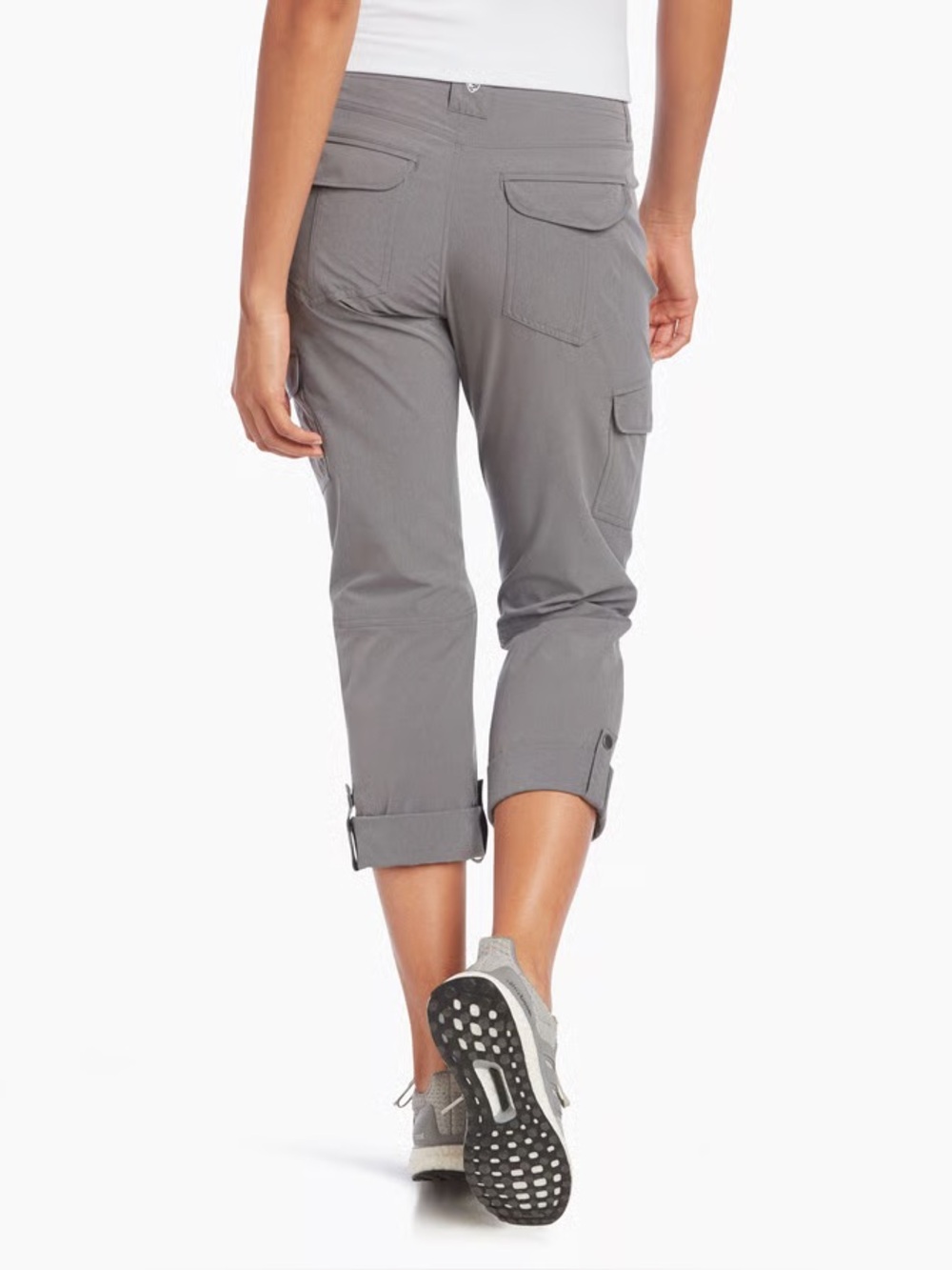 Kuhl Freeflex Roll-Up Pant Gray Grey Size 12 Regular - Picture 4 of 15